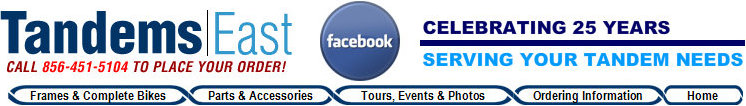 Tandems East Logo and Links