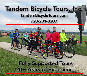 Tandem Bicycle Tours Advertisement
