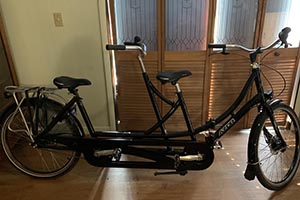 Photo of a Azor Dutch Folding Tandem Bicycle For Sale