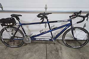 Photo of a 1992 Cannondale Tandem Bicycle For Sale
