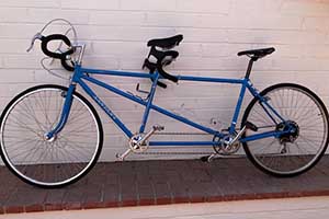 Photo of a Vintage Santana Elan Steel Tandem Bicycle For Sale