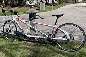 Photo of a 2014 Cannondale T2 Medium Tandem Bicycle For Sale