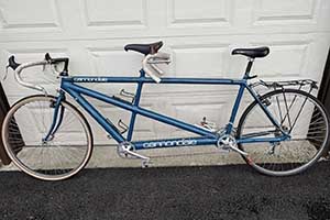 Photo of a 1988 Cannondale Tandem Bicycle For Sale