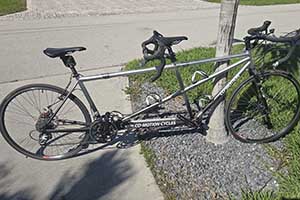Photo of a CoMotion Speedster CoPilot Coupled Tandem Bicycle For Sale