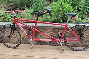 Photo of a Burley Tamburello Tandem Bicycle For Sale