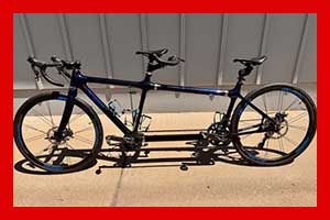 Photo of a 2019 Calfee Dragonfly Carbon – Med/XS – S&S Couplers Tandem Bicycle For Sale